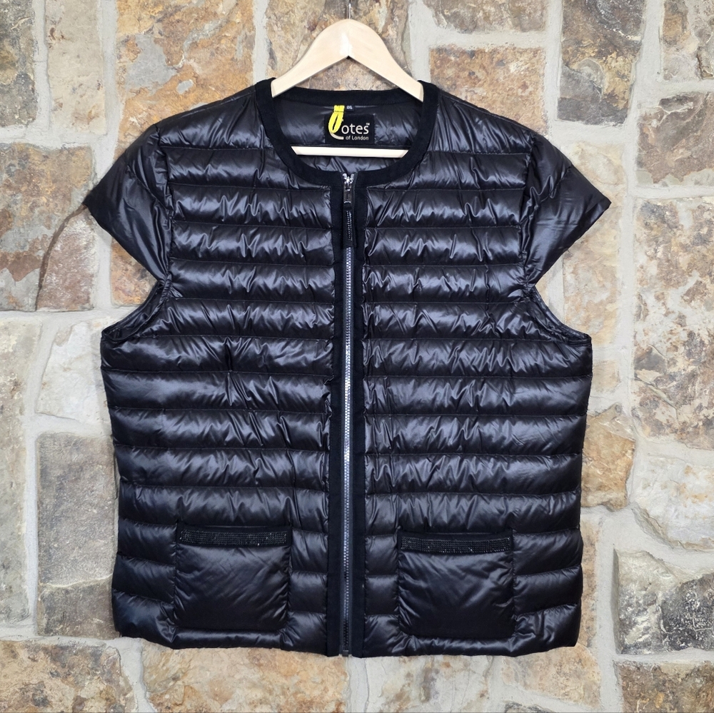 Cotes Of London Down Filled Cap Sleeve Puffer Vest